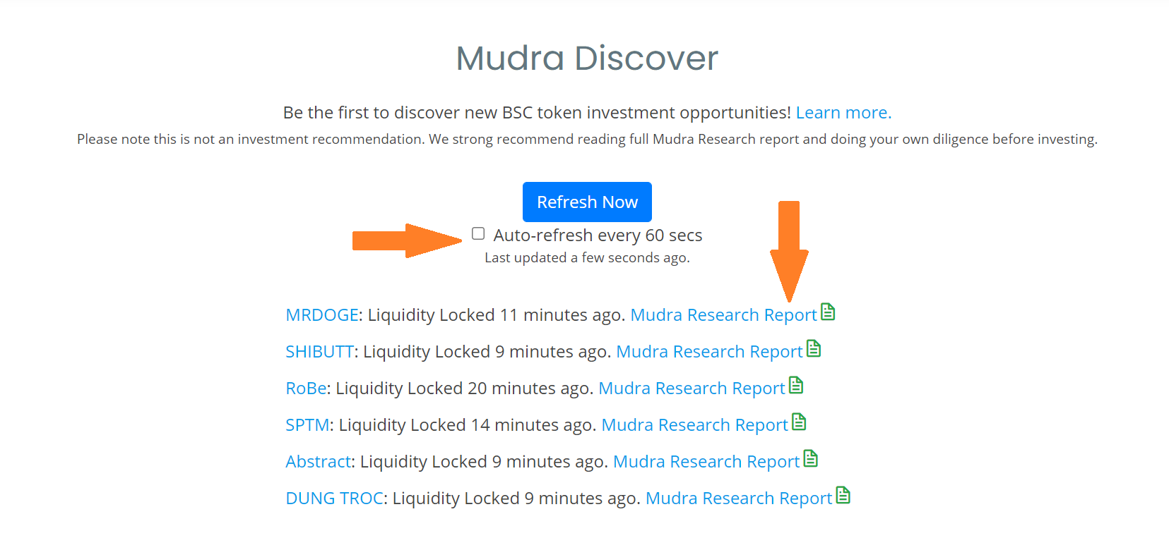 Mudra Discover